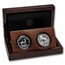 2026 South Africa 2-Coin Silver Krugerrand & Leopard Proof Set